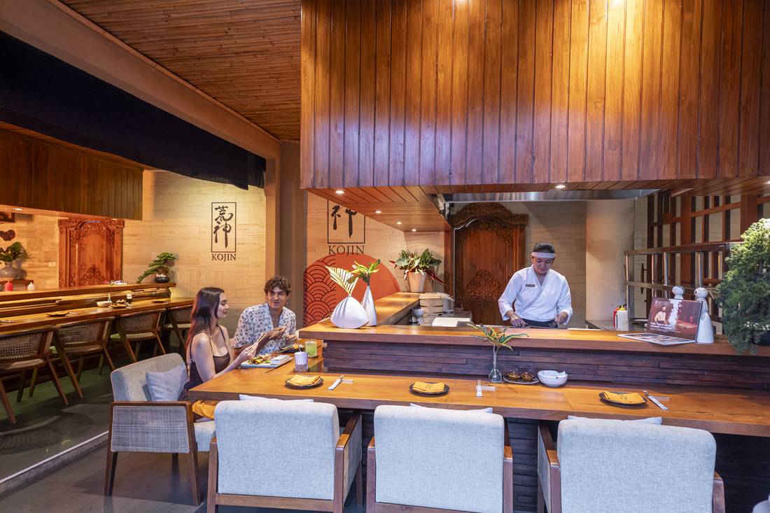 Kojin — dinner at the chef's table
