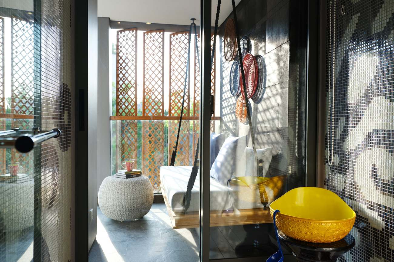 The spa-inspired bathroom in every room